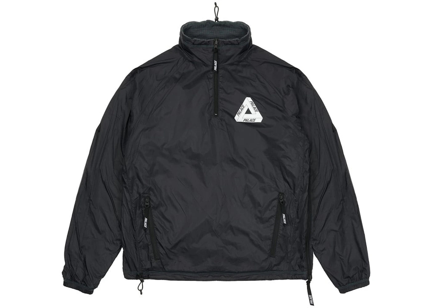 Palace Polar Grid Reverse Jacket Black