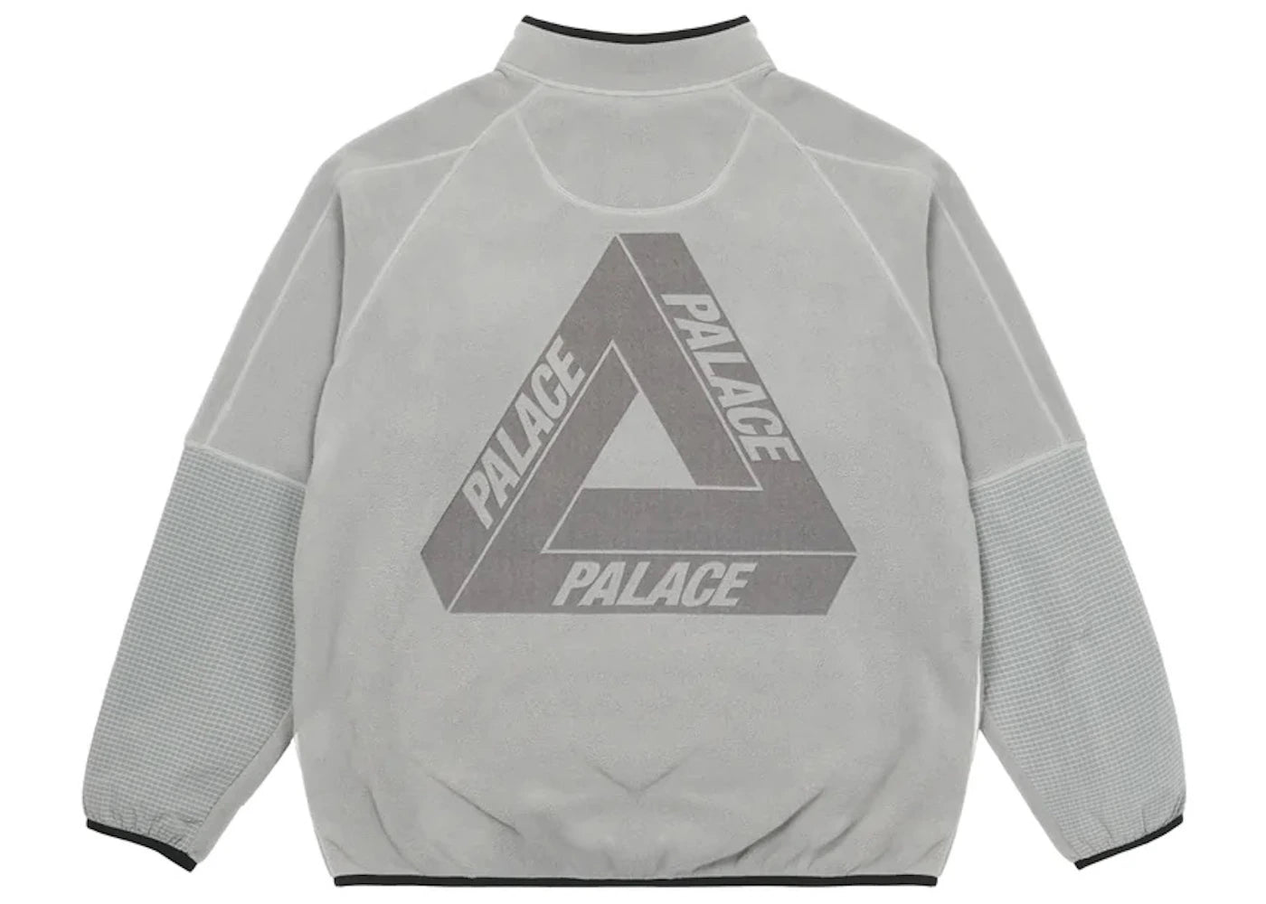 Palace Polartec 1/4 Zip Jacket Grey