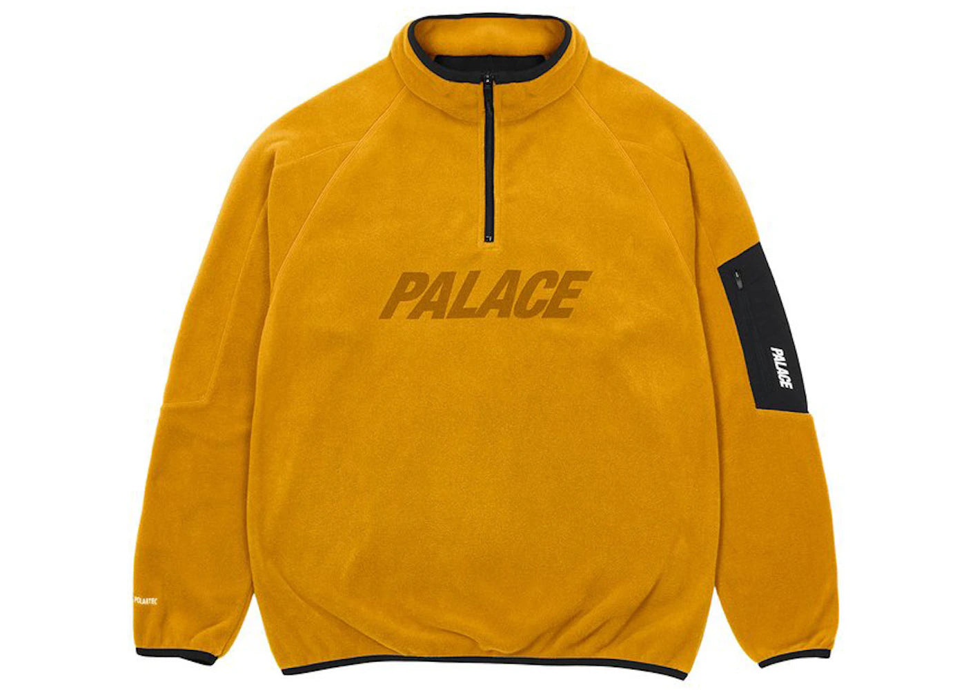 Palace Polartec 1/4 Zip Mustard