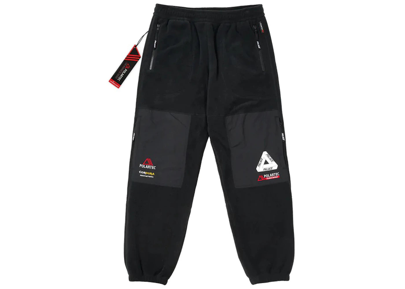 Palace Polartec Double Zip Jogger Black