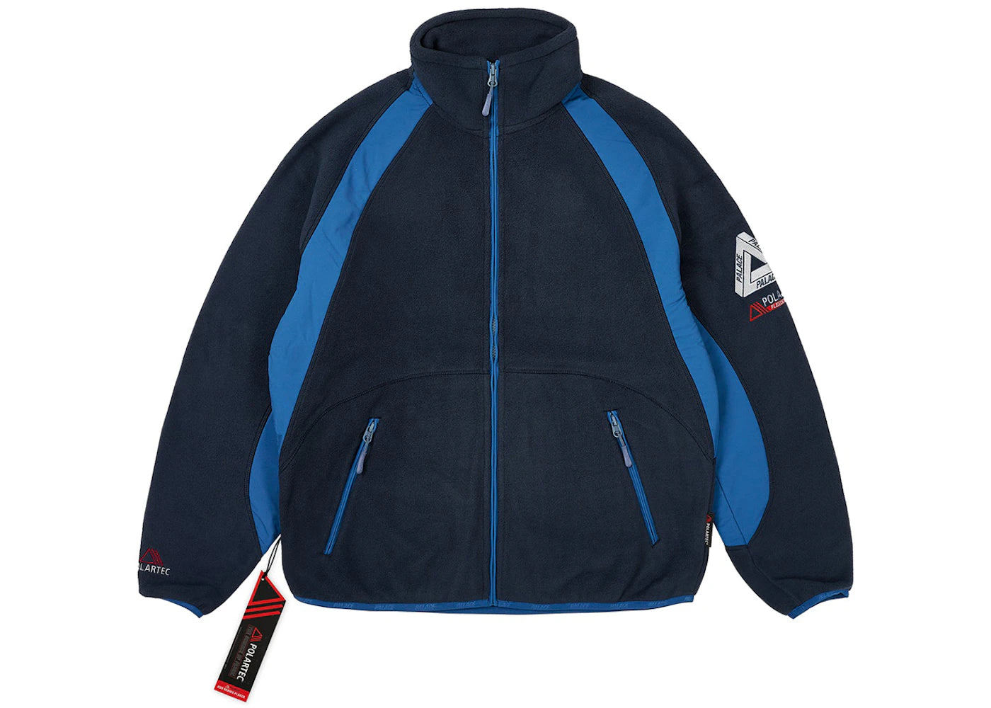 Palace Polartec Duo Fleece Jacket Navy