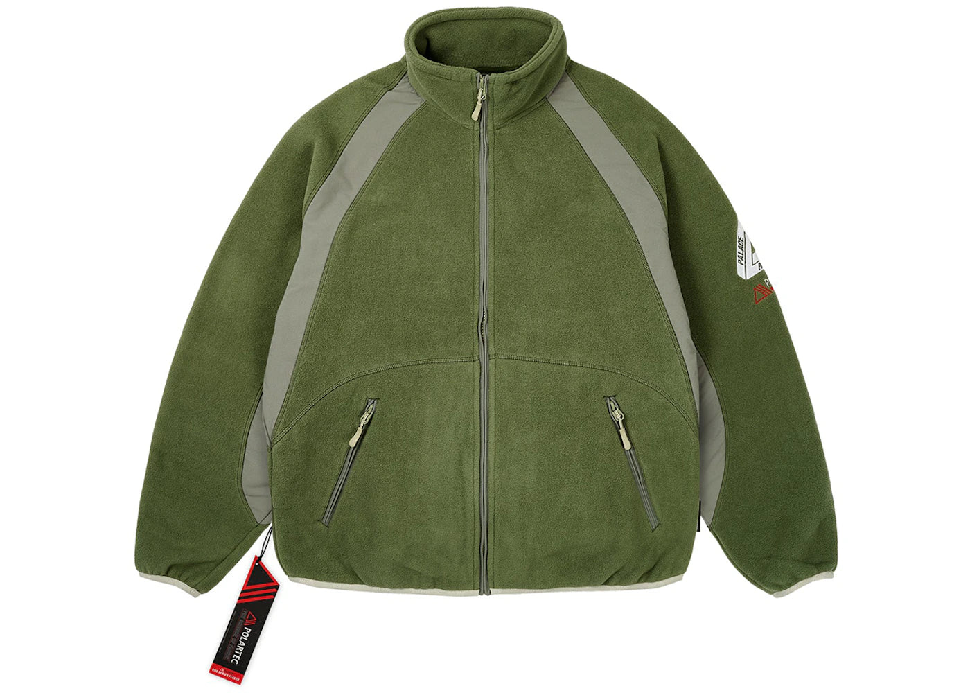 Palace Polartec Duo Fleece Jacket Olive