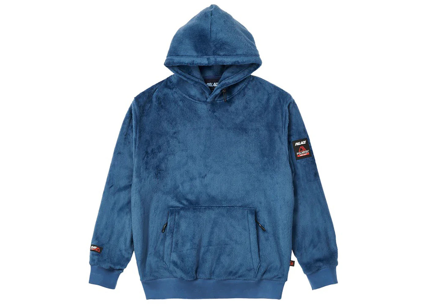 Palace Polartec High Loft Hood Blue