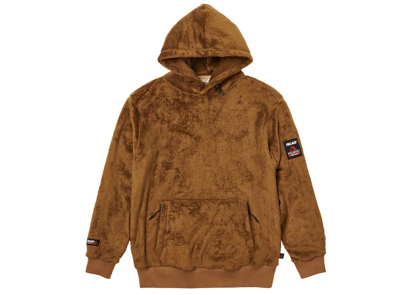 Palace Polartec High Loft Hood Brown