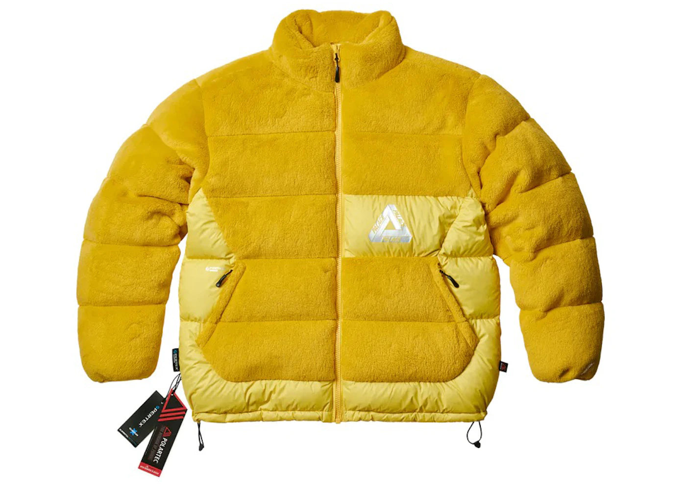 Palace Polartec High Loft Puffa Yellow