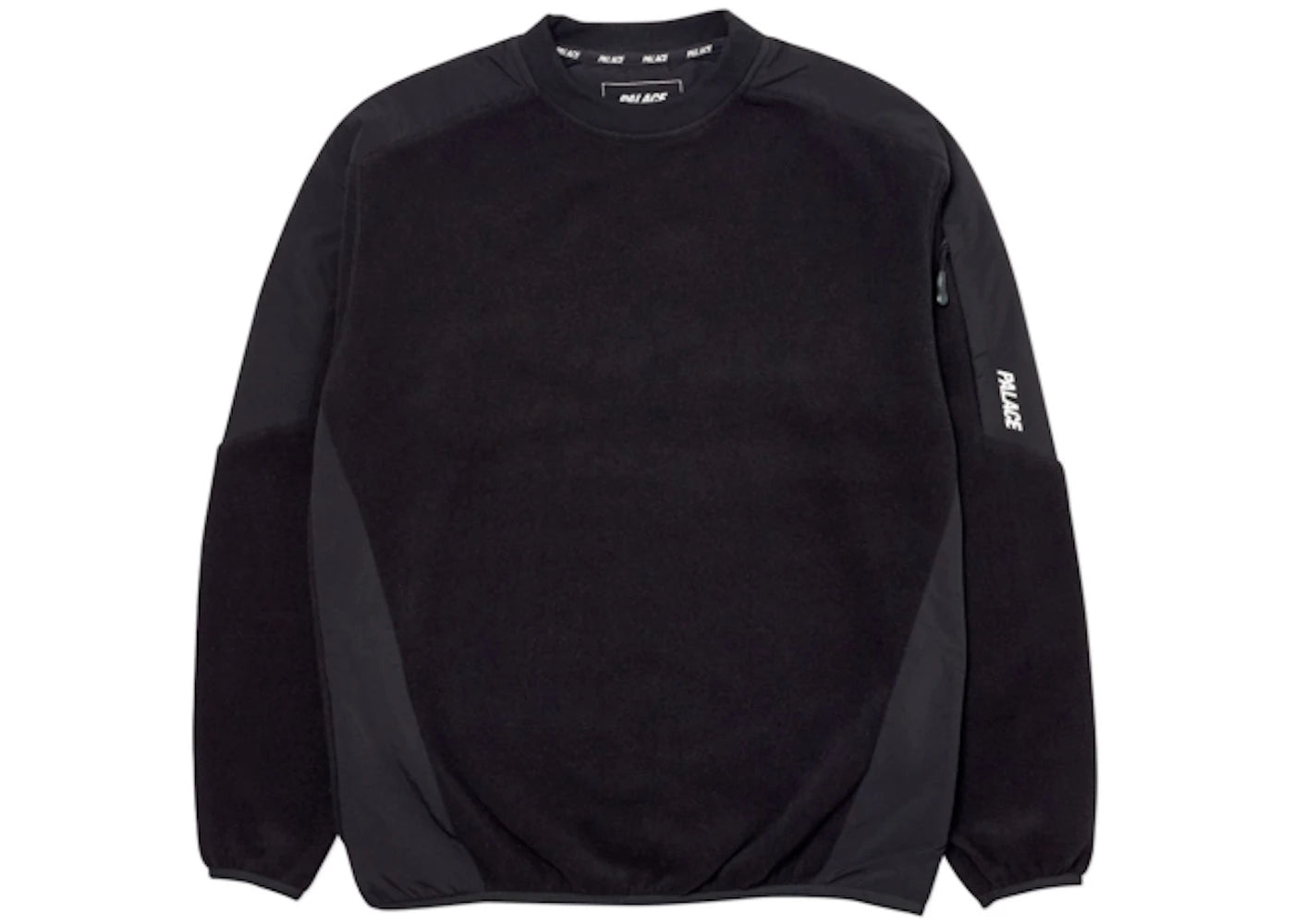 Palace Polartec Lazer Crew Black