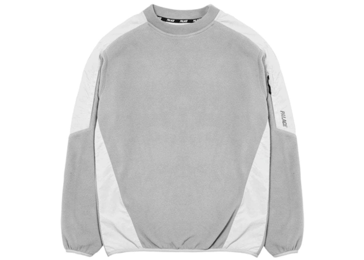 Palace Polartec Lazer Crew Grey