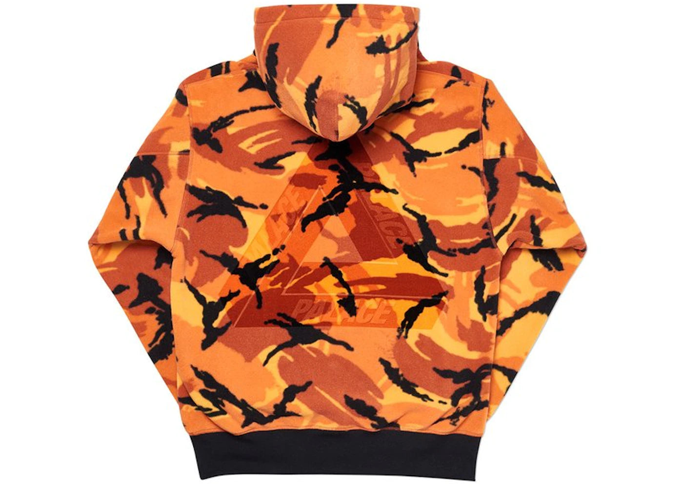 Palace Polartec Lazer Hood Fire Camo