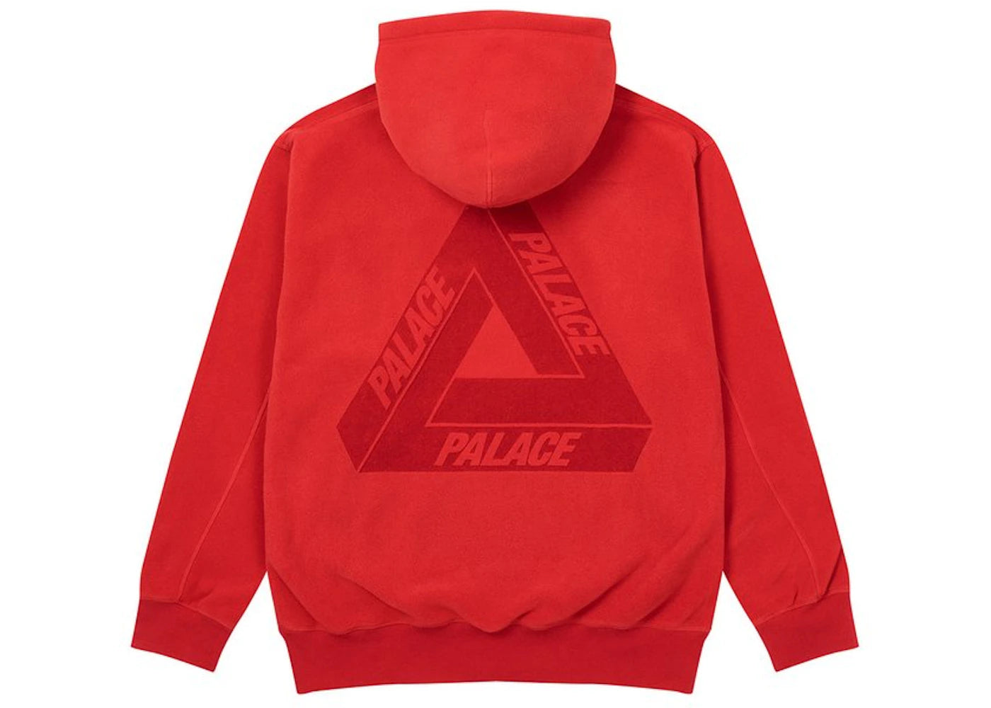 Palace Polartec Lazer Hood Red