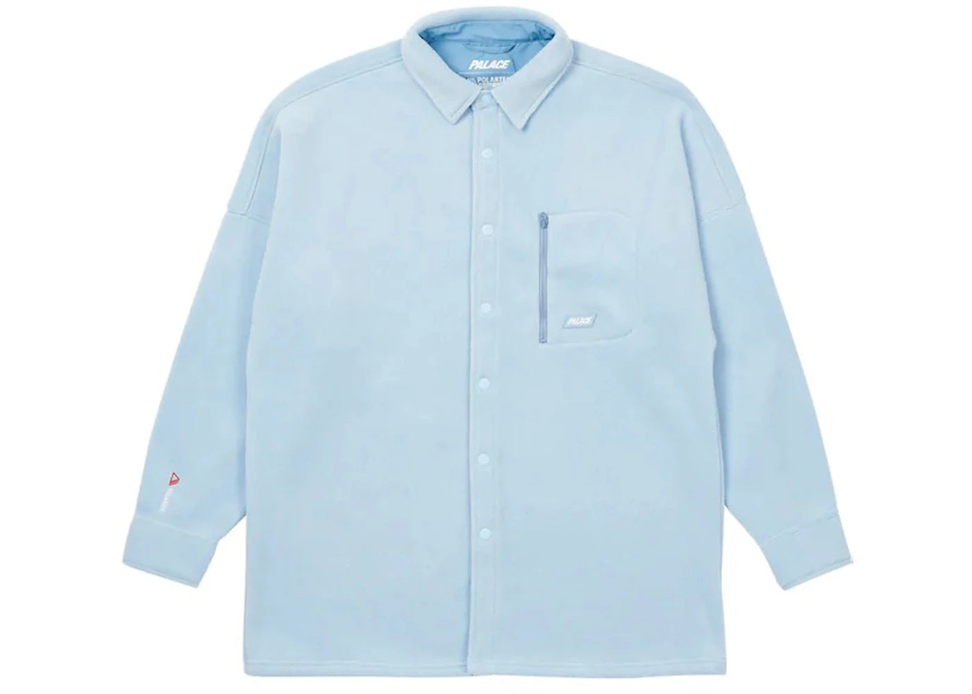 Palace Polartec Lazer Overshirt Light Blue