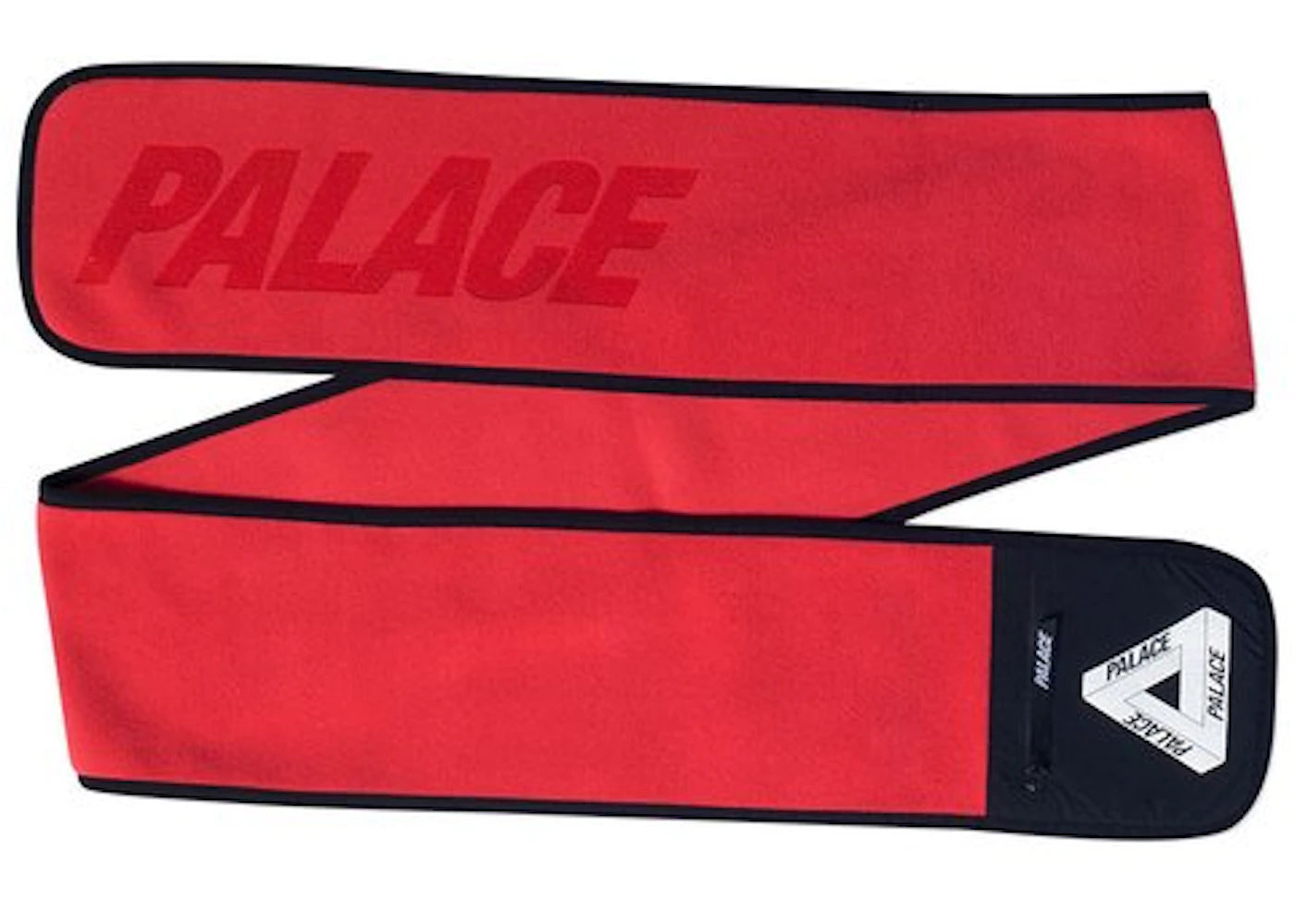 Palace Polartec Lazer Scarf Cardinal