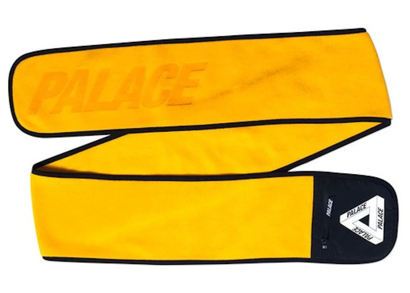 Palace Polartec Lazer Scarf Yellow