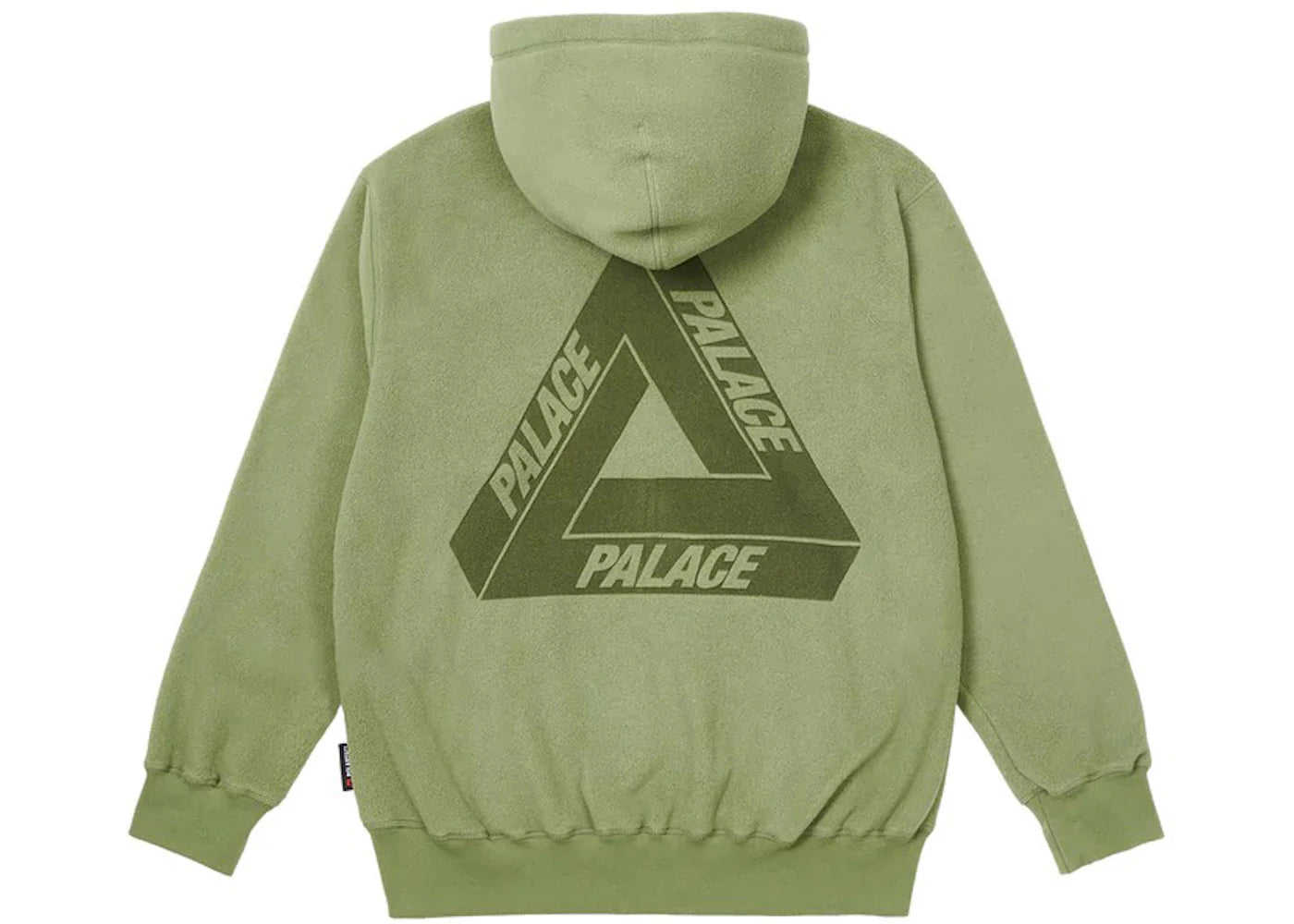 Palace Polartec Lazer Zip Hood Green