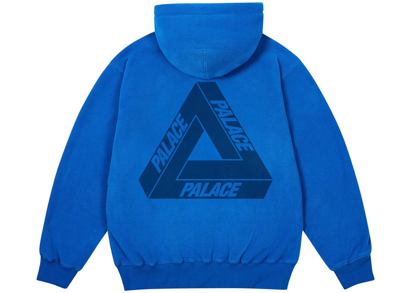 Palace Polartec Lazer Zip Hood Palatial Blue
