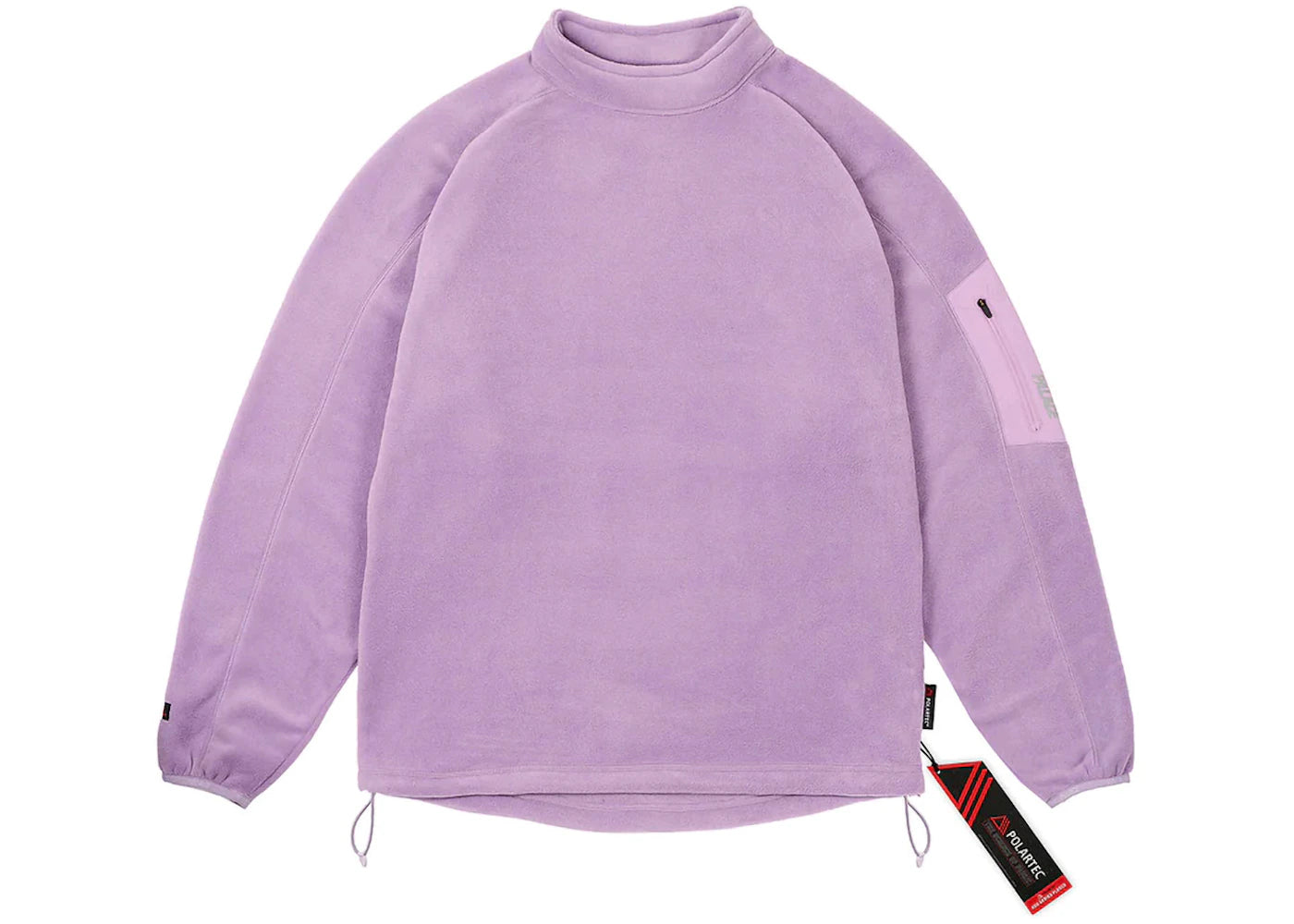 Palace Polartec Mock Neck Purple