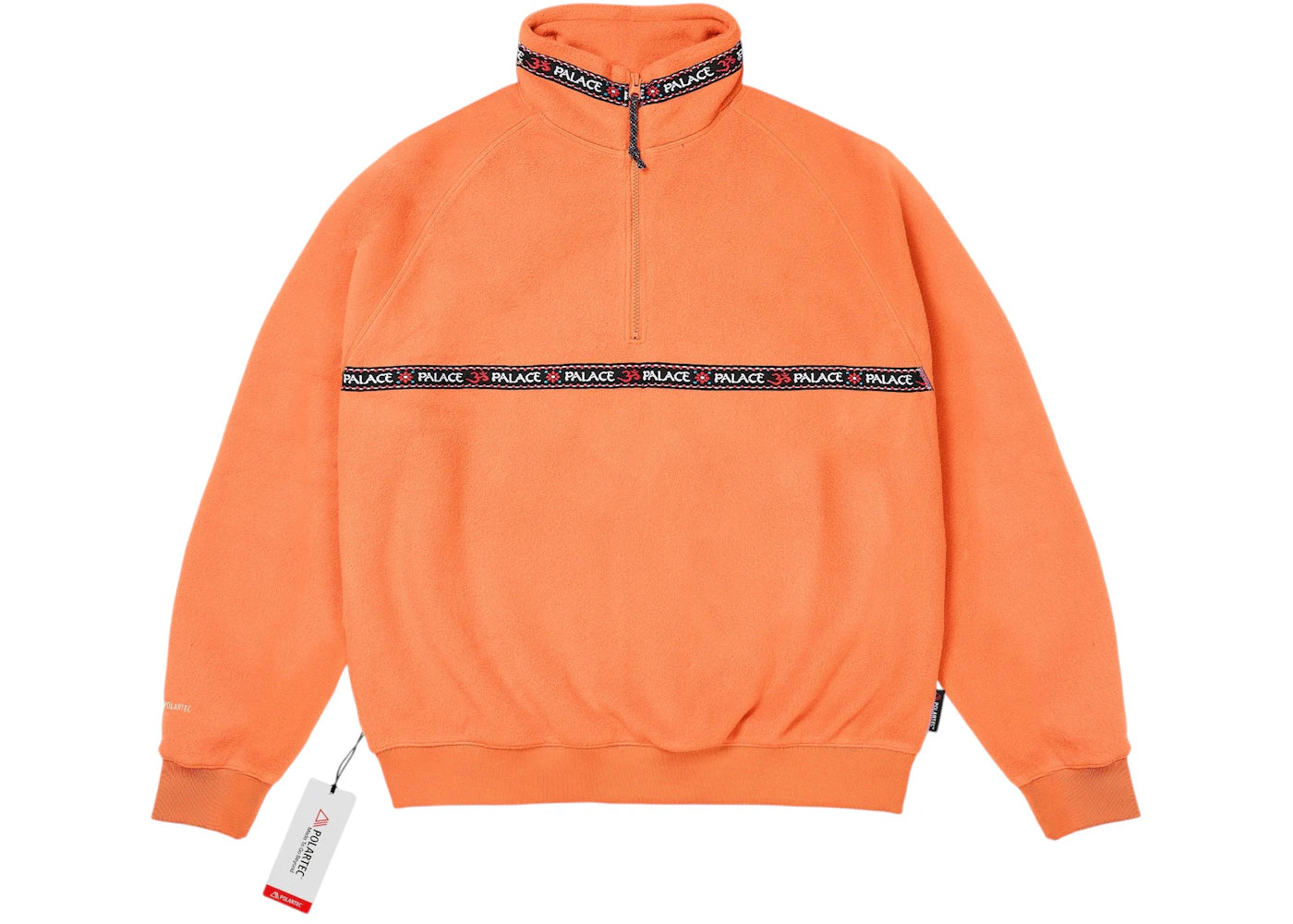 Palace Polartec Om 1/4 Zip Orange