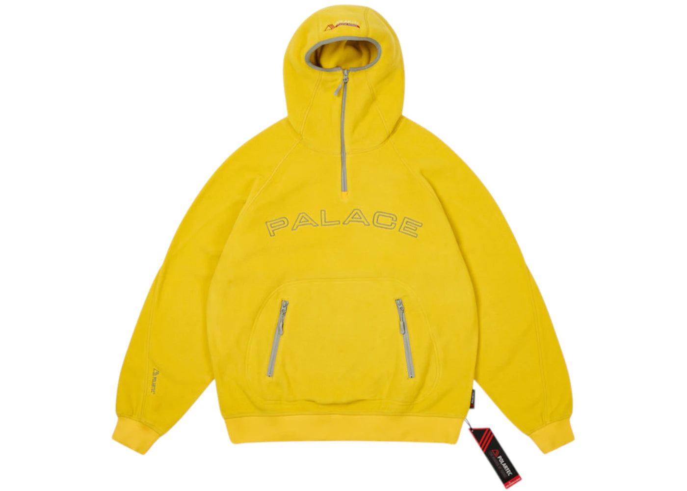 Palace Polartec Shadow Hood Nectar Yellow