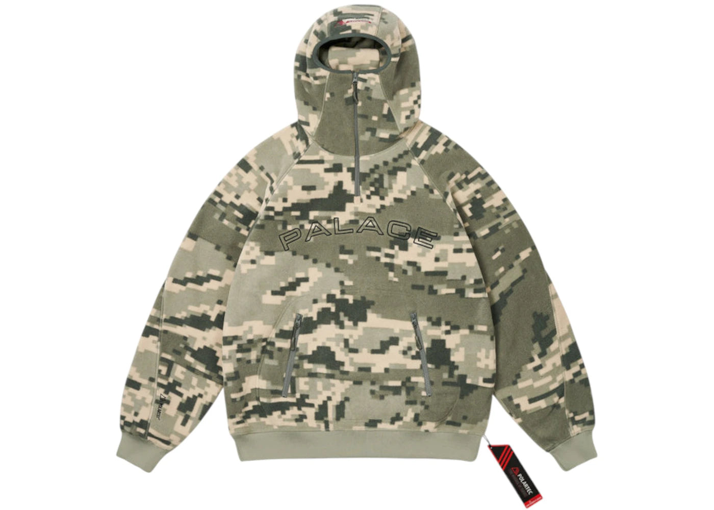 Palace Polartec Shadow Hood Tiger Digi Camo