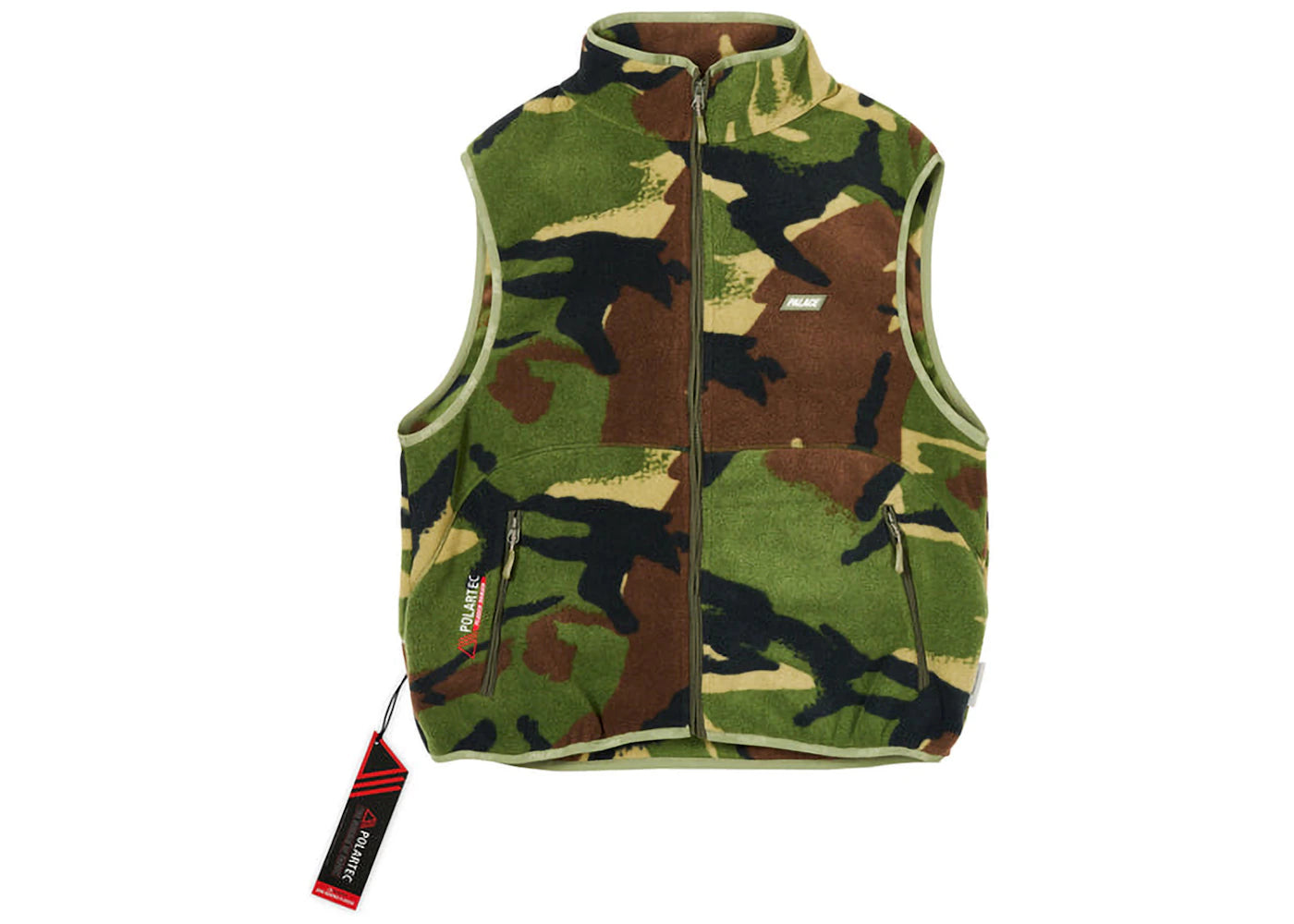 Palace Polartec Vest Woodland DPM