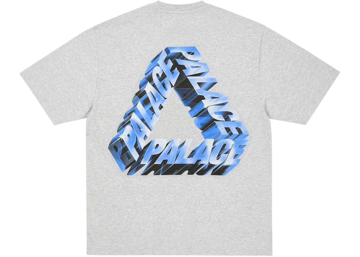 Palace Polished P3 T-Shirt Grey Marl