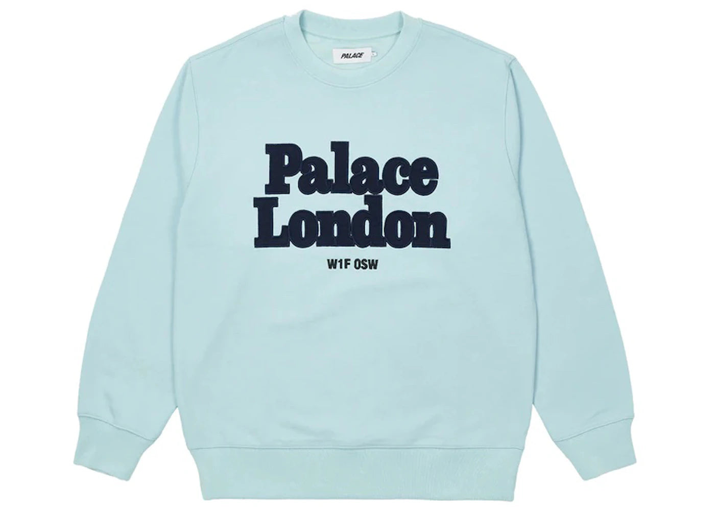 Palace Postcode Crew Light Blue