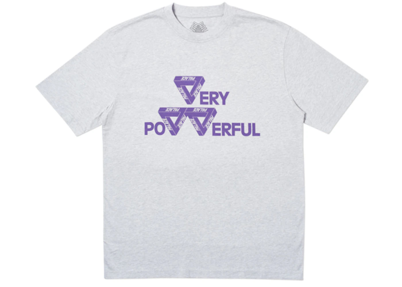 Palace Power T-shirt Grey Marl