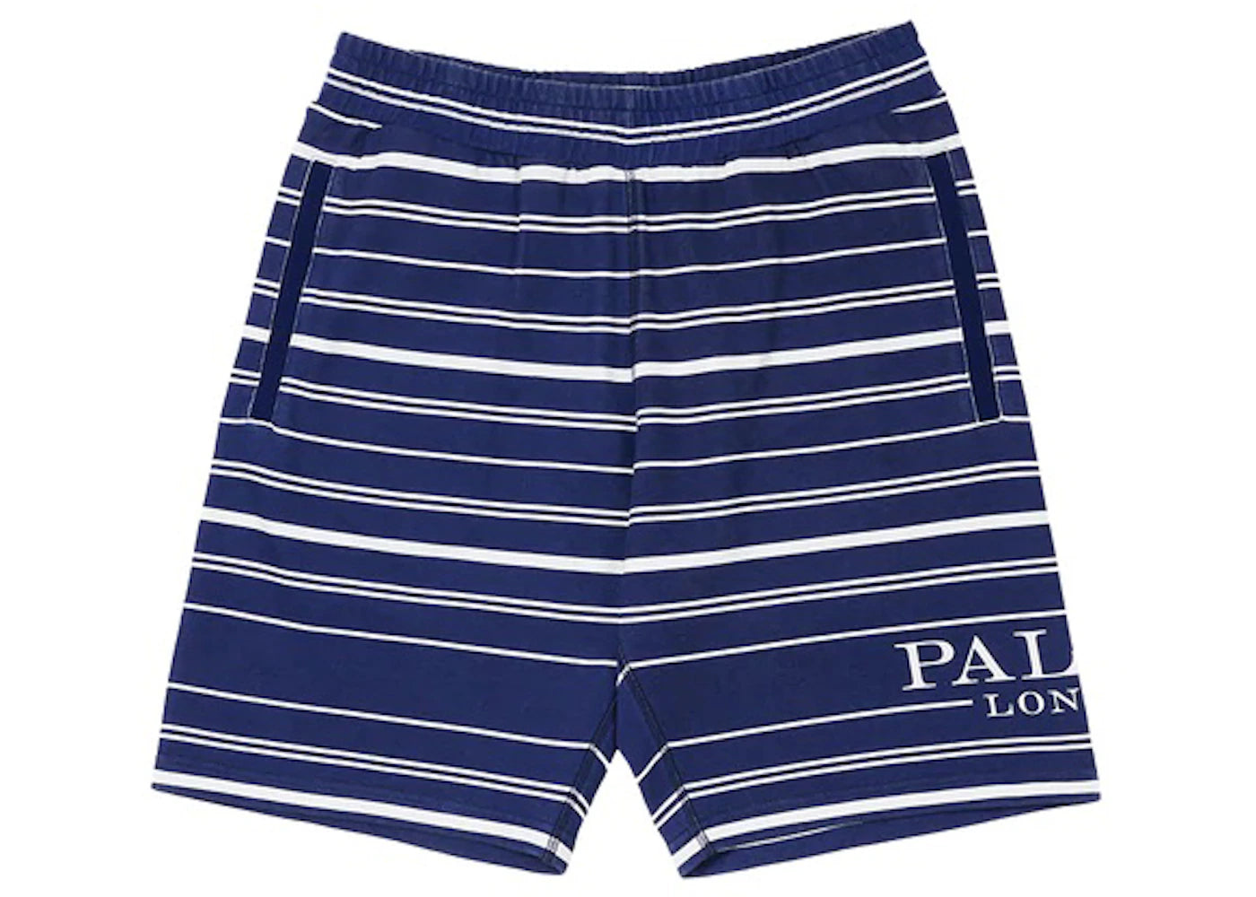 Palace Printed Stripe Shorts Navy