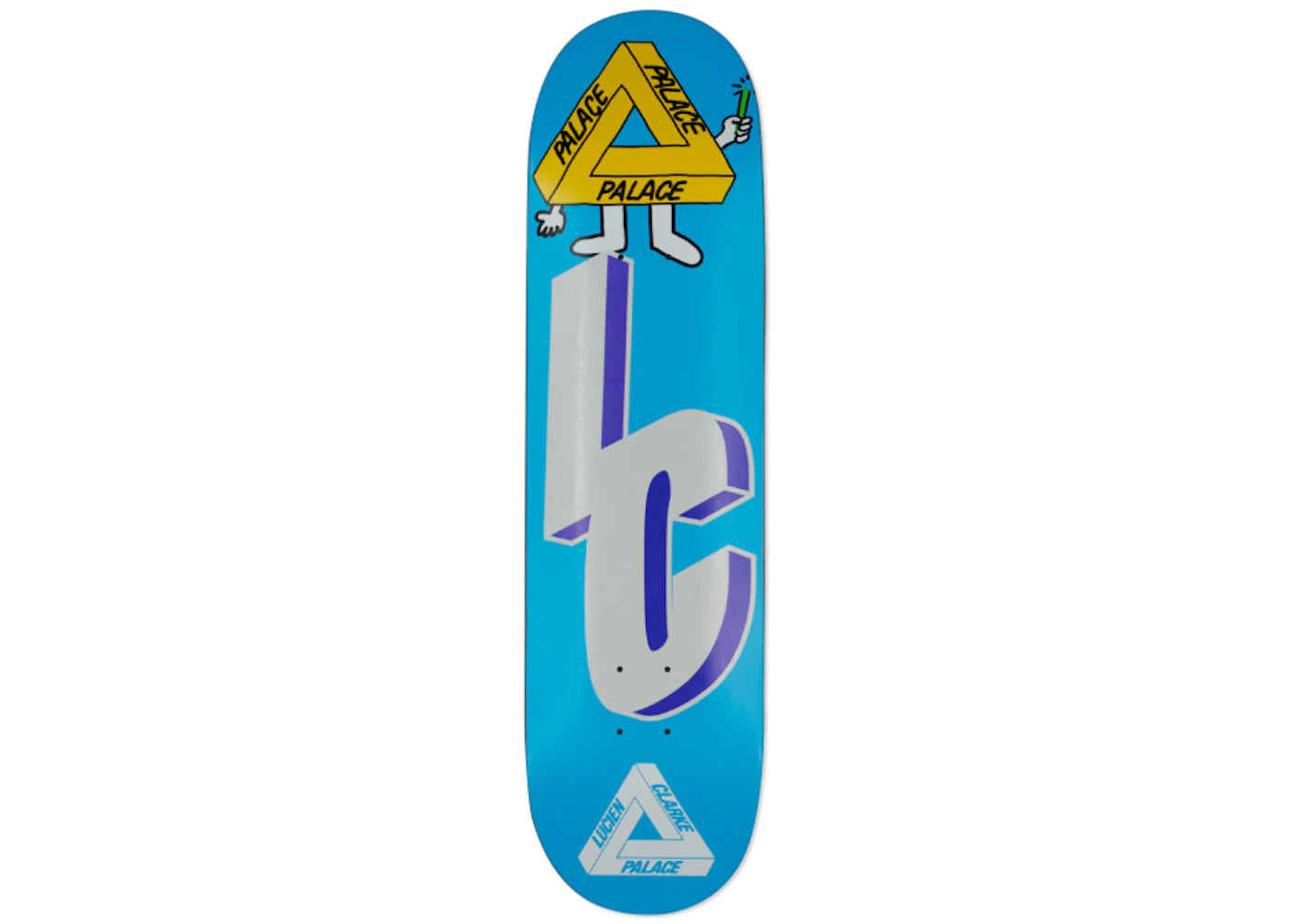 Palace Pro Ferg Clarke 8.2 Skateboard Deck Blue