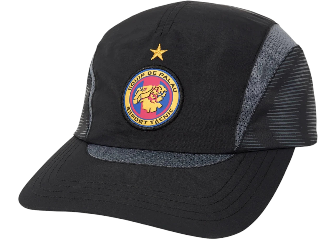 Palace Pro Team Shell 6-Panel Black