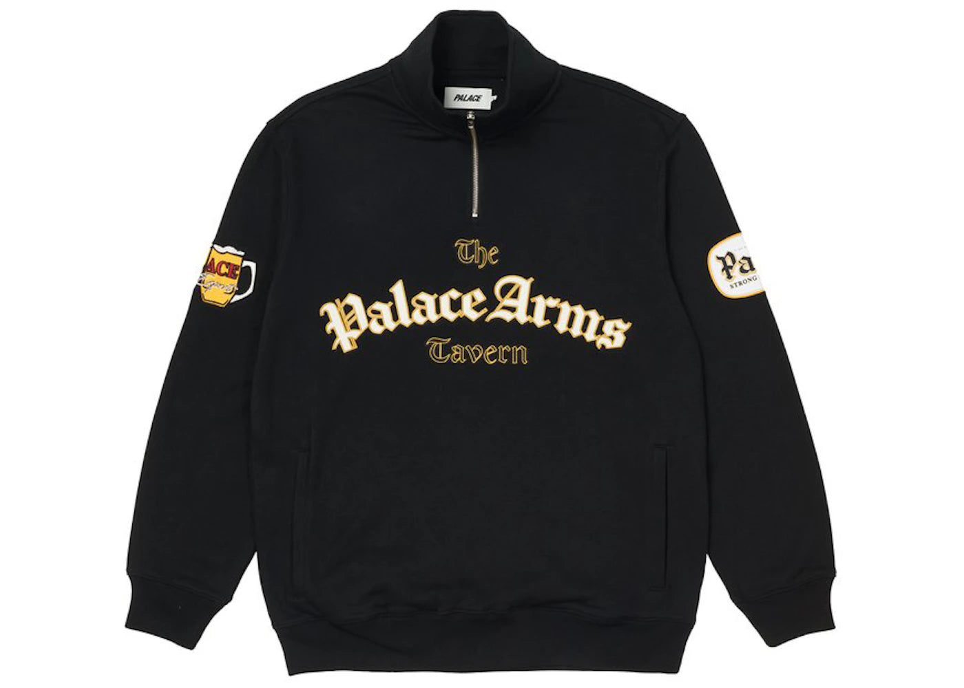 Palace Pub Grub Funnel Neck Black