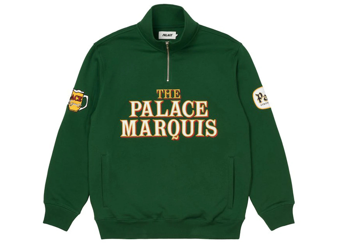 Palace Pub Grub Funnel Neck Green