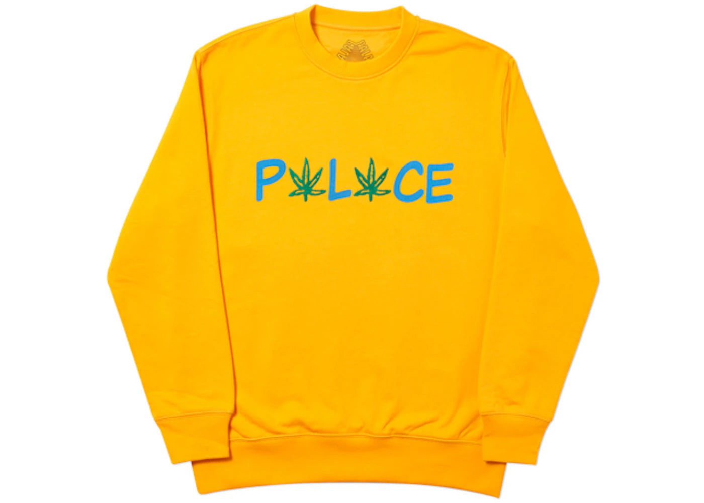Palace Pwlwce Crew Yellow