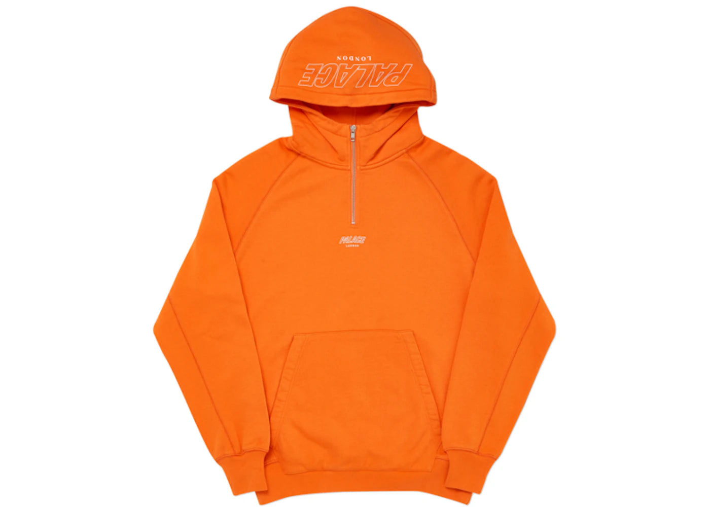 Palace Q-Zip Hood Orange