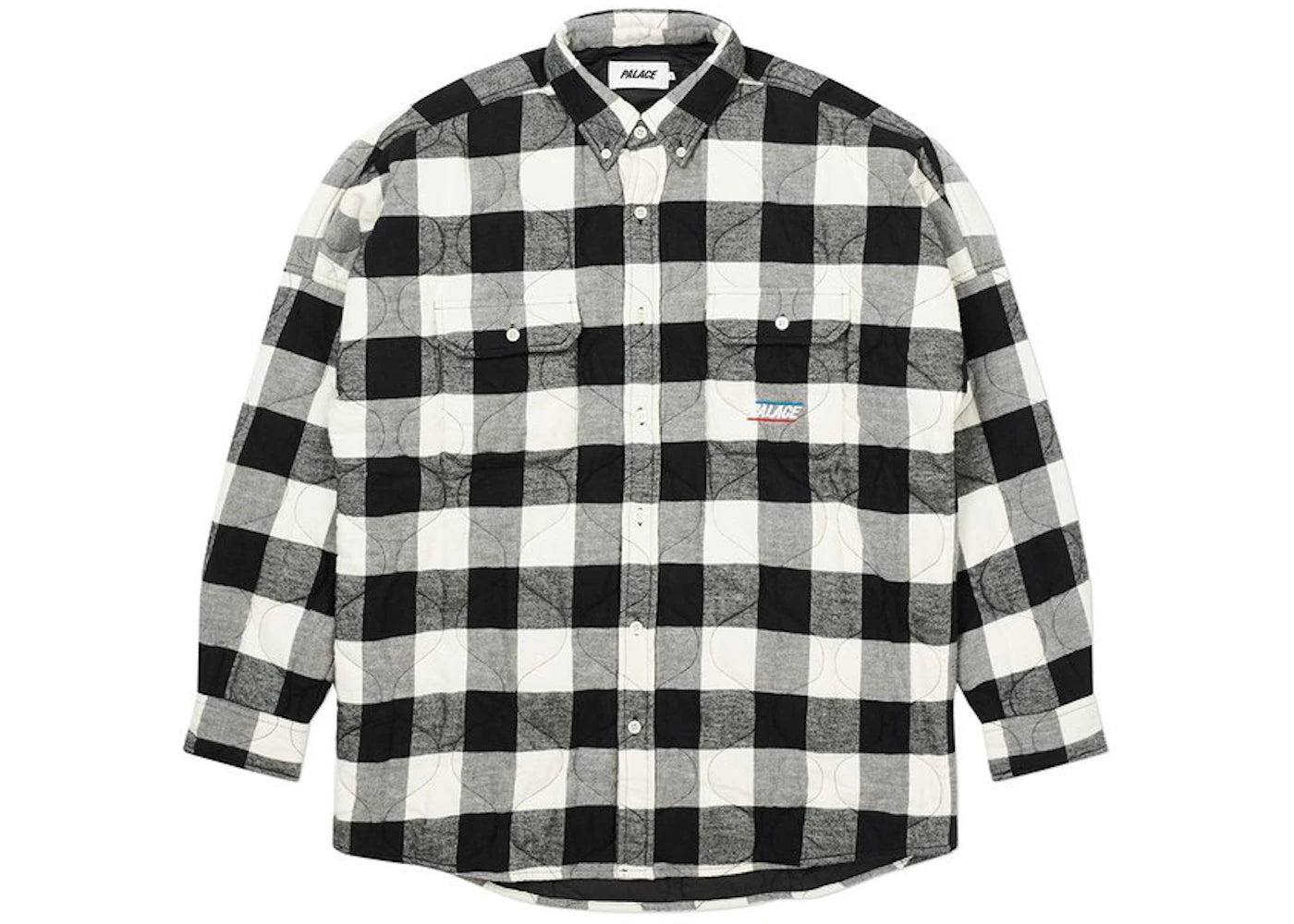 Palace Quilt Mit Plaid Shirt White