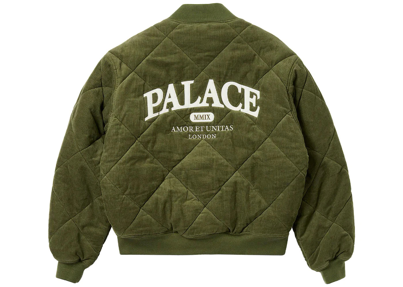 Palace Quilted Jacket The Deep Green