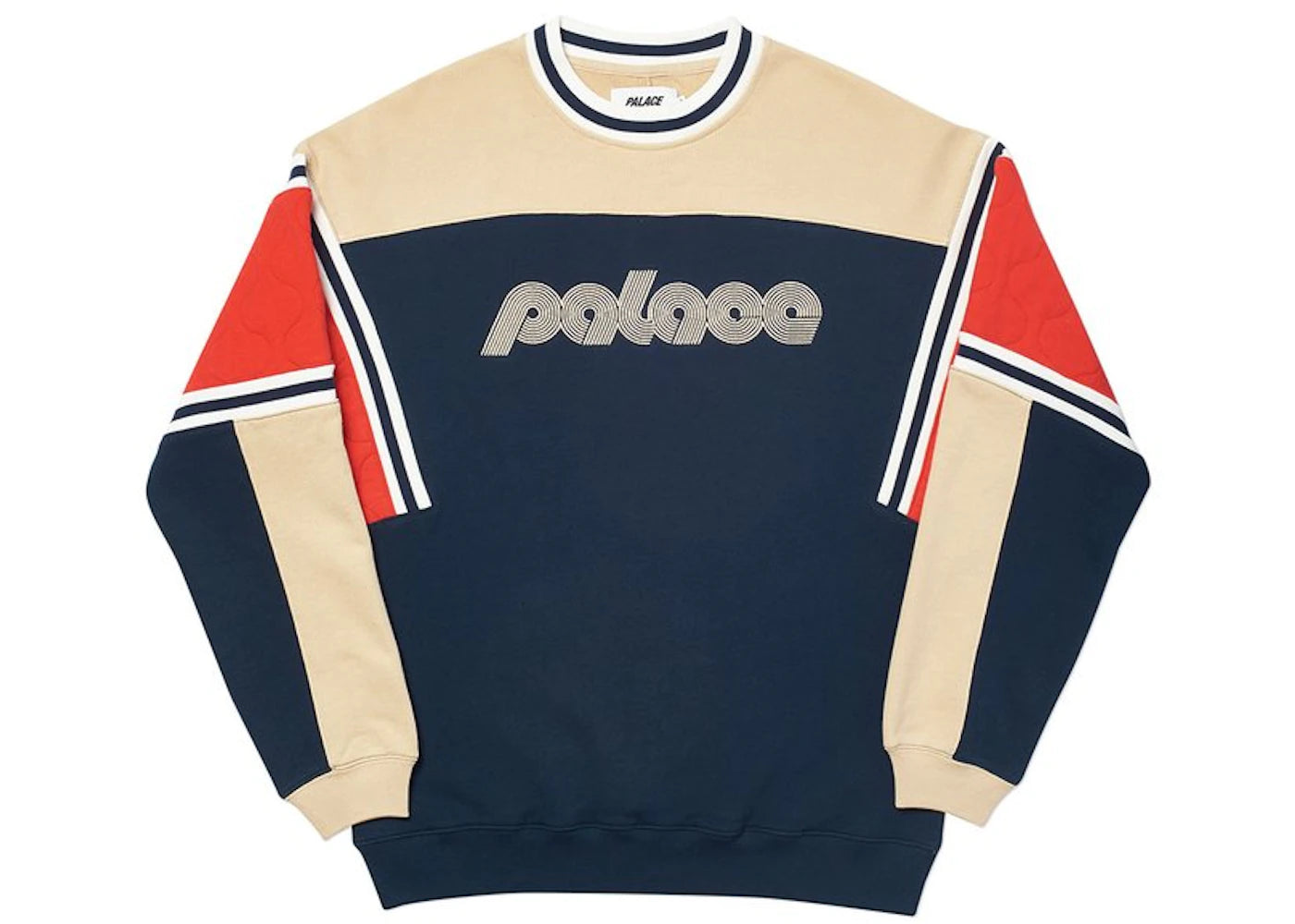 Palace Quilter Crew Navy