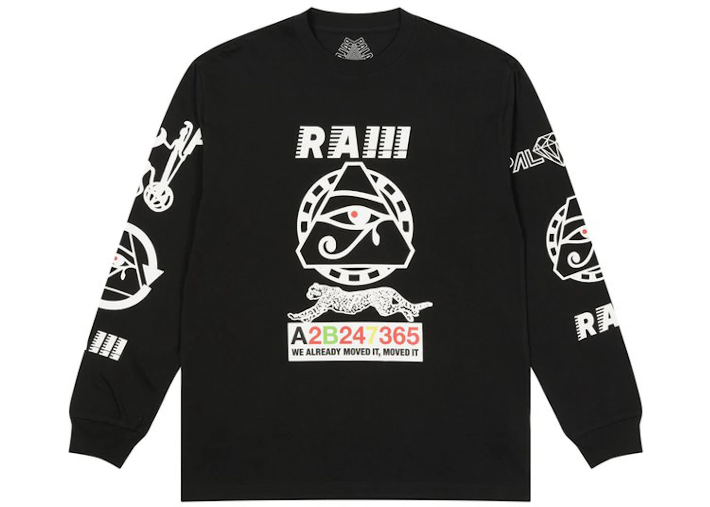 Palace RA Longsleeve Black