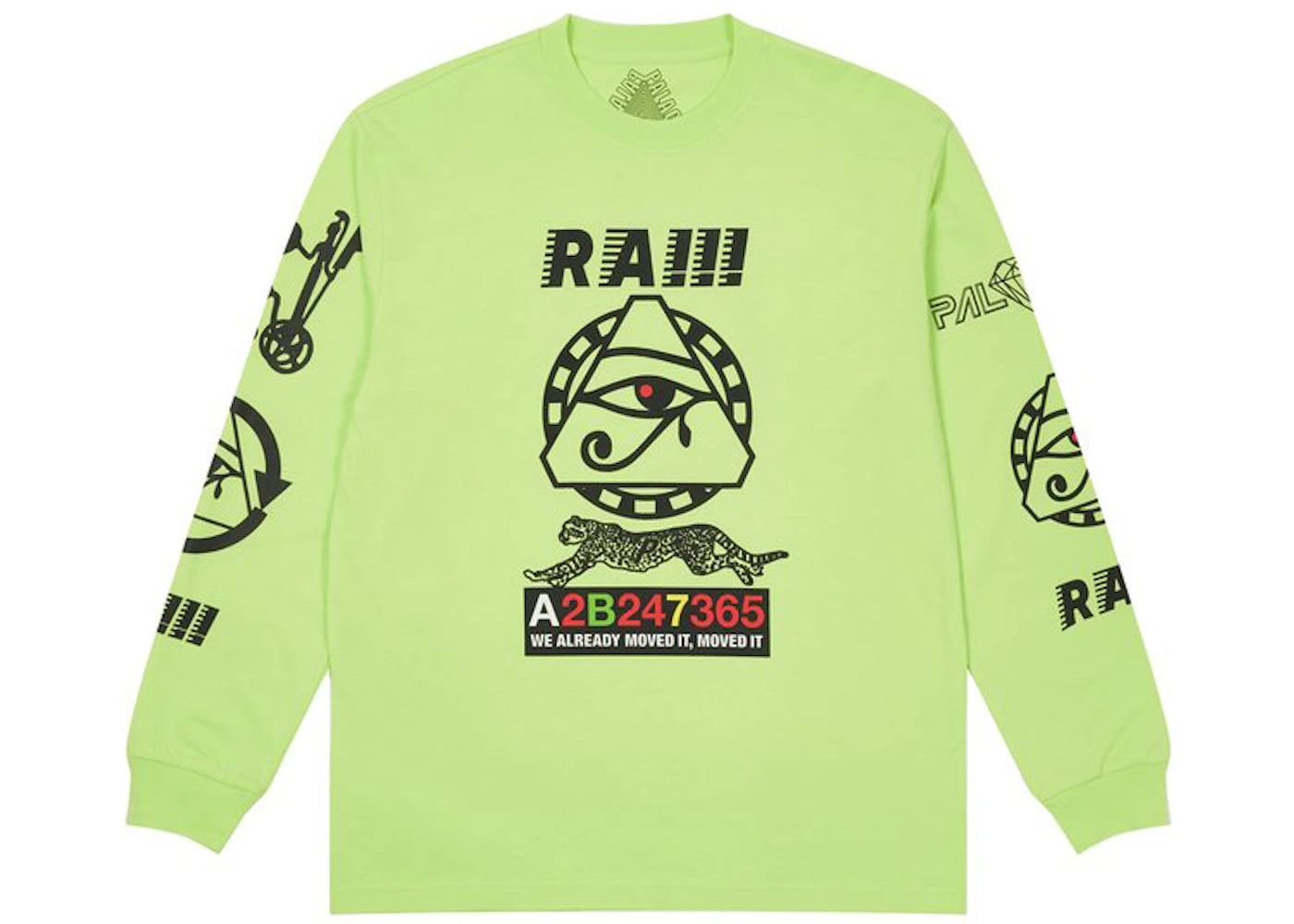 Palace RA Longsleeve Light Lime