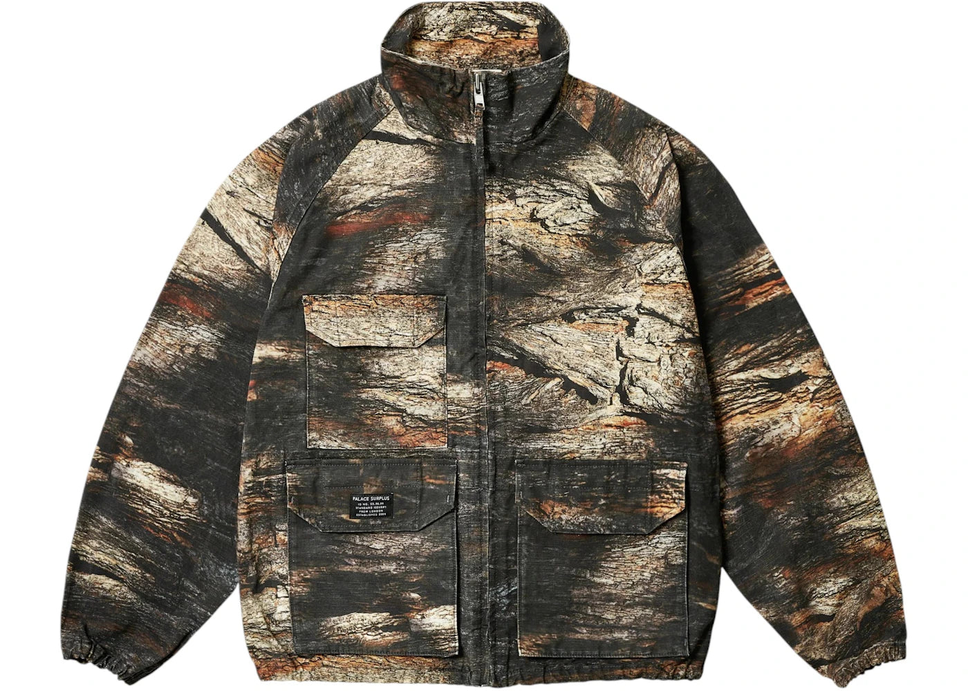 Palace RN Ripstop Jacket Bark DPM