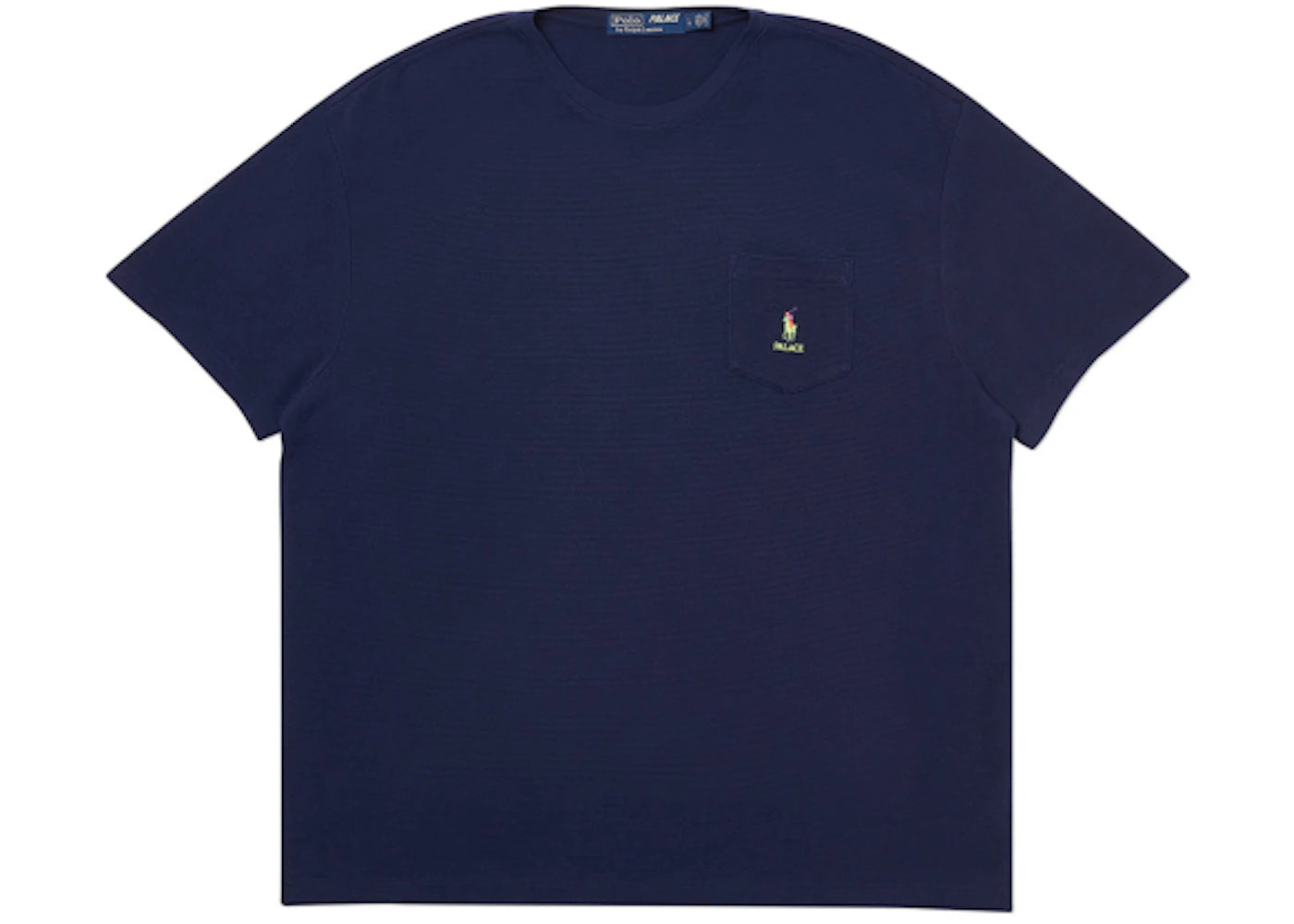 Palace Ralph Lauren Waffle Pocket Tee French Navy