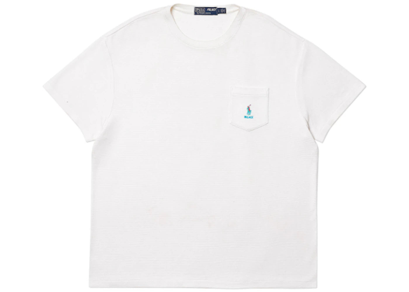 Palace Ralph Lauren Waffle Pocket Tee Pure White