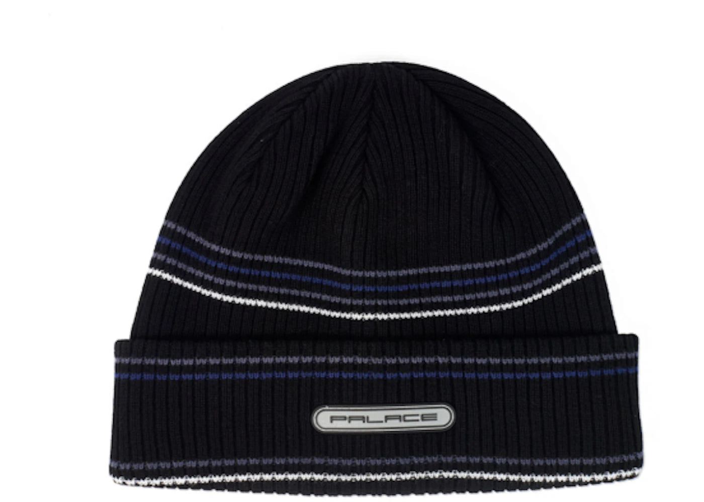 Palace Razor Stripe Beanie Black