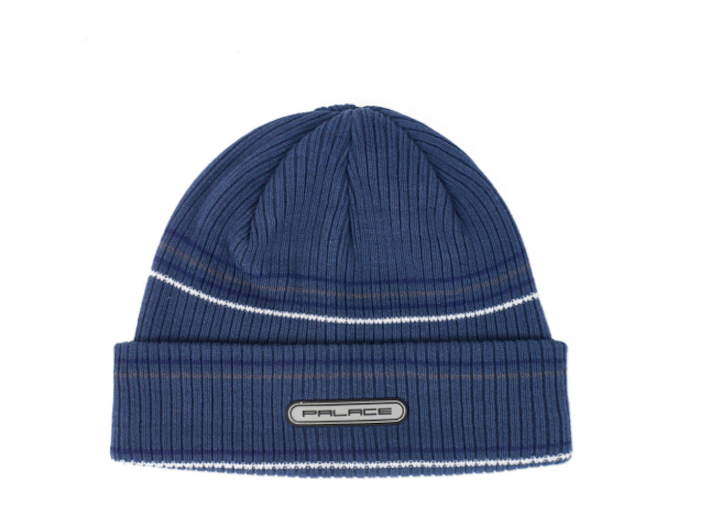 Palace Razor Stripe Beanie Navy