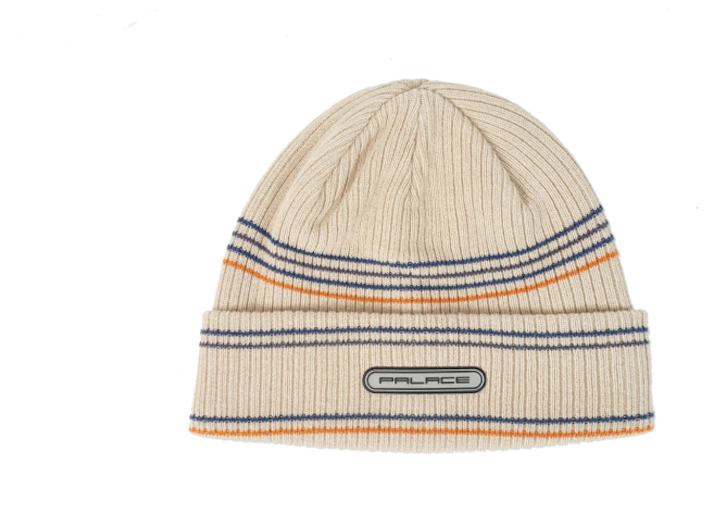 Palace Razor Stripe Beanie Stone