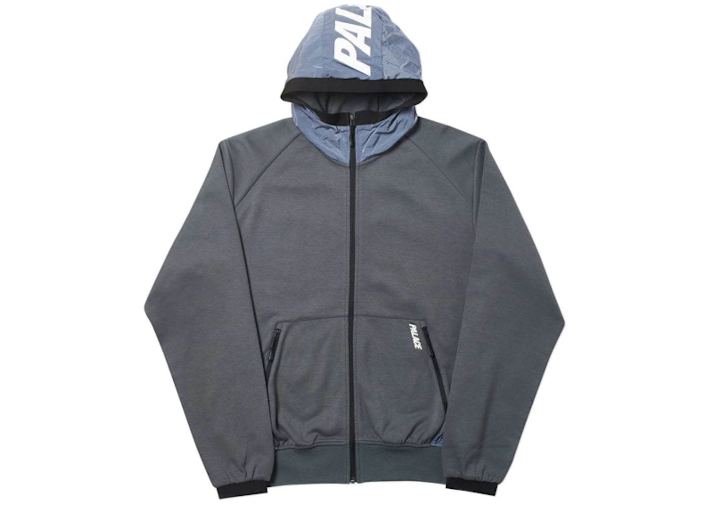 Palace Re-Spinder Tech Zip Hood Granite