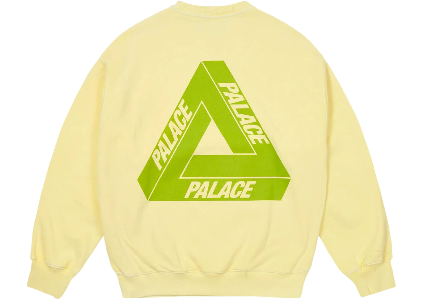 Palace Reacto Tri-Ferg Crew Yellow