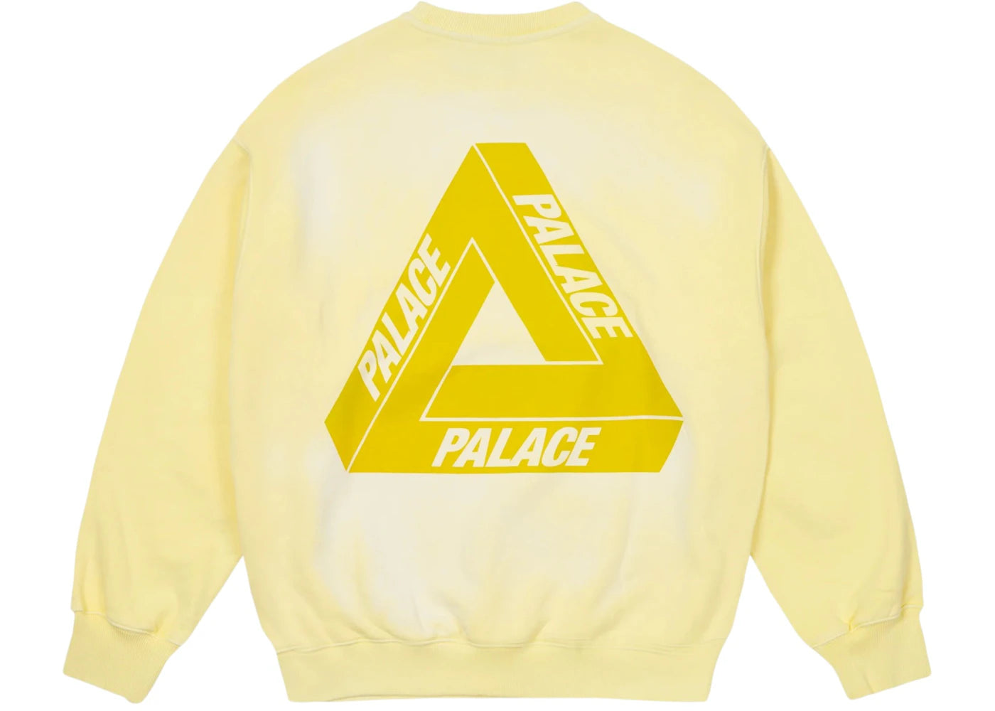 Palace Reacto Tri-Ferg Crew Yellow