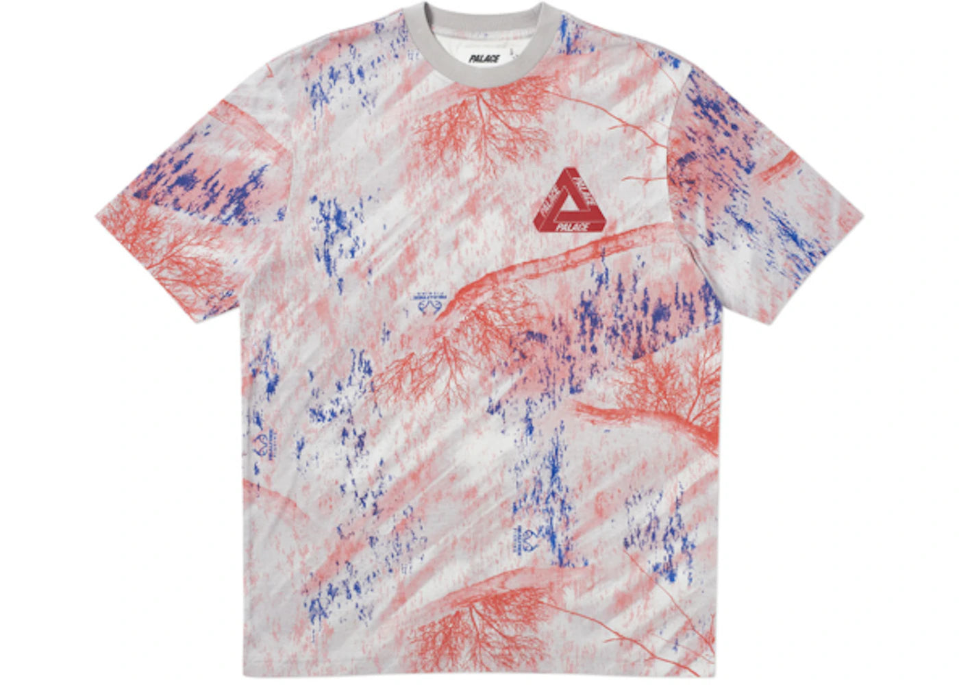 Palace Real Tree Fishing T-shirt Grey