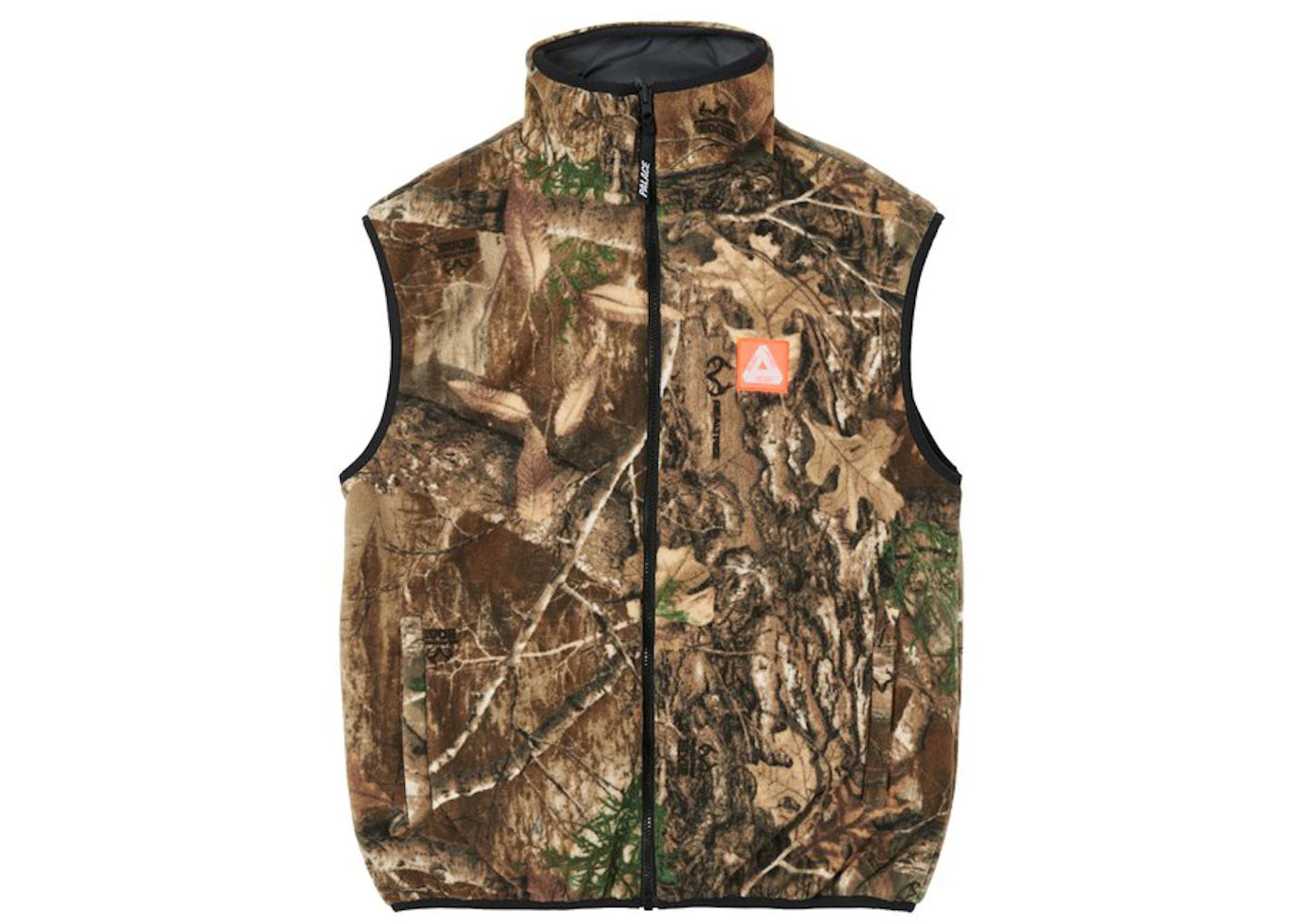 Palace Realtree Fleece Reversible Vest Edge/Grey