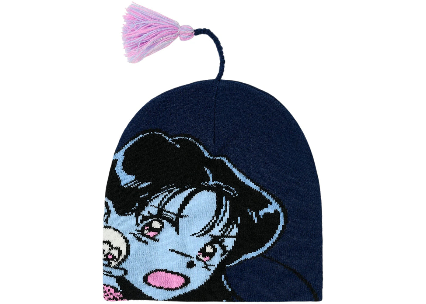 Palace Rear View Nein Cuff Beanie Navy